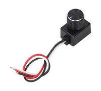 TOPINCN Regulador de Intensidad LED, Perilla de Atenuación PWM de 12 V a 24 V CC con Prevención de Sobrecorriente y Atenuación Suave, para Luces Interiores de Vehículos Recreativos,