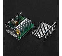 TOPINCN Regulador de Velocidad del Motor DC210V 500W Controlador Ajustable para Control de Torsión - Potenciómetro Lineal, Uso Versátil