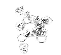 TOPINCN Remache de Latón con Tornillos Para Decoraciones de Artesanía en Cuero, Kit de 10 Uds. Para Bolsos, Cinturones, Zapatos, Taller de Artesanía