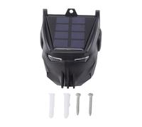 TOPINCN Repelente de Animales con Energía Solar, Disuasivo de Plagas de Vida Silvestre con Luces LED Rojas Intermitentes para Jardín, Patio, Granja, Gallinero, Protección Al Aire Libre