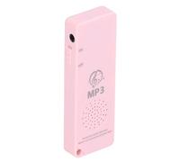 TOPINCN Reproductor de MP3 Portátil Mini Multifuncional Compatible con Tarjeta de Memoria de 64 GB para Estudiantes, Reproductor de Música con Batería de Larga Duración para Escuchar Novelas (Pink)