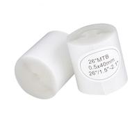 TOPINCN Revestimiento de Neumáticos Barrera Física Grifo Antipinchazos Forro de Neumáticos de Bicicleta para Bicicleta de 26 Pulgadas 0,5 Mm de Espesor 2 Piezas (26 Pulgadas)