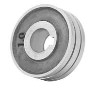 TOPINCN Rodillo de Rueda Alimentador de Alambre de Superficie Lisa, 30x10x10mm, para Alambre de Soldadura de 0,8-1,6mm, Hecho de Acero Inoxidable de Primera Calidad (0,8-1,0 mm)