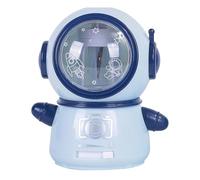 TOPINCN Sacapuntas Eléctrico con Batería USB, Diseño de Astronauta Seguro para Niños, Sacapuntas Automático con Doble Potencia, Suministros de Oficina para Estudiantes en el Hogar y el (azul claro)