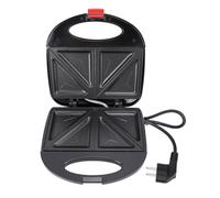 TOPINCN Sandwichera Eléctrica Panini, Máquina De Queso A La Parrilla Con Placas Antiadherentes, Capacidad Para 4 Sándwiches Con Control Automático De Temperatura Para Restaurantes (Enchufe europeo