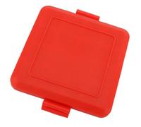 TOPINCN Sandwichera Tostada Para Microondas, Platos Antiadherentes De Cocción Rápida Y Uniforme, Apto Para Lavavajillas, Con Banda De Silicona Ajustable, Para Aperitivos De Queso A La (rojo)