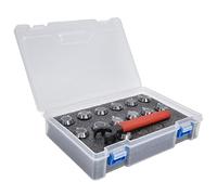 TOPINCN SKER2013PC03 13 Uds Máquina de Grabado CNC Herramienta de Torno de Fresado Juego de Mandril de Grifo Kit de Pinza de Acero de Alta Velocidad para Trabajo de Precisión