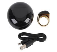 TOPINCN Smart Tasbih Ring Contador Digital Azan Despertador Contador de Dedo (20MM)