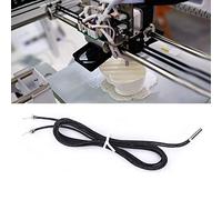 TOPINCN Sonda de Temperatura para Impresora 3D con Resistencia de Platino PT1000 Resistente a Altas Temperaturas con Cable de 1 M, Adecuada para Cobre Chapado Cr-10, Aluminio V6