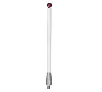 TOPINCN Sonda Stylus Durable Punta de Bola de rubí Vástago de Cerámica Rosca M4 para Inspección de Máquinas Herramienta, Acero Inoxidable/cerámica, 1 Paquete, Adecuado para Lápiz Herramienta de