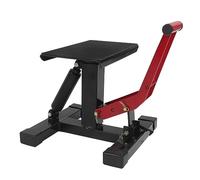 TOPINCN Soporte de Elevación de Motocicleta de Acero Hidráulico, Diseño Ergonómico para Mantenimiento de Vehículos Todoterreno, Plataforma de Elevación Ajustable para Garaje Doméstico