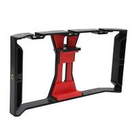 TOPINCN Soporte de Plástico para Teléfono Portátil, Soporte Ergonómico de Jaula Viva para Fotografía Móvil, Compatible con la Mayoría de los Teléfonos de 45-105mm