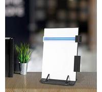 TOPINCN Soporte Ergonómico para Libros Ajustable con Soporte para Páginas para una Posición de Lectura Correcta - Ideal para Estudiantes y Trabajadores de Oficina - Plástico de + Material Metálico