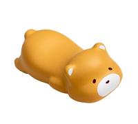 TOPINCN Soporte para Reposamuñecas de Dibujos Animados, Cómoda y Linda Alfombrilla para Ratón, Cojín Ergonómico para Muñeca para Uso Prolongado en Computadora, 12,5 X 6,4 Cm (Oso café)