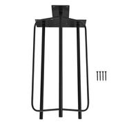 TOPINCN Soporte para Silla de Montar, Soporte para Silla de Montar de Doble Barra Montado en la Pared Resistente con Barra de Almohadilla, para de Portátil para