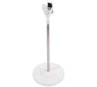 TOPINCN Soporte Telescópico para Secador de Pelo, Soporte Giratorio Ajustable para Soplador de Suelo para Baño, Acero Inoxidable Duradero y ABS