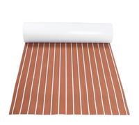 TOPINCN Suelo Sintético para Barcos Marinos, Hoja de Cubierta de Yate de Espuma EVA Autoadhesiva, Alfombrilla Antideslizante Duradera para Condiciones Húmedas y Secas, Accesorio para Cubierta de