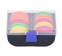 TOPINCN Tabla de Bobinado de Espuma ABS, Herramienta de Almacenamiento para Sedal de Pesca, Juego de Colores Mezclados de Carretes de Espuma de 10 Uds para Entusiastas de la Pesca