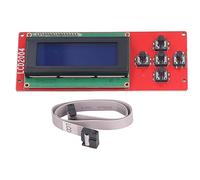 TOPINCN Tablero de Pantalla LCD Inteligente para Impresora 3D con Cable para Anet A8 A4 A2 A6-L E2 - Controlador Mejorado para RAMPS 1.4 - Fácil de Operar para Entusiastas de las Impresoras 3D