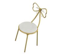 TOPINCN Taburete de Maquillaje de Cuero PU: Silla de Tocador con Respaldo Desmontable, Cojín Suave y Almohadillas Antideslizantes para los Pies, Banco para Cambiar Zapatos (Almohadilla de Cuero PU