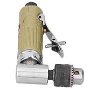 TOPINCN Taladro Neumático Taladro Neumático de Aleación de Zinc Diseño de ángulo de 90 Grados 25000 RPM Mandril de 3 8 Pulgadas Entrada de Aire de 1 4 Pulgadas para Decoración del Hogar Carpintería