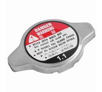 TOPINCN Tapa del Radiador de Refrigeración 19045-PAA-A01 Apta para Cubierta de Refrigerante de Aleación de Aluminio para Entusiastas del Automóvil