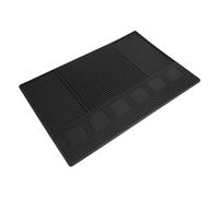 TOPINCN Tapete de Silicona Organizado para Peluquero, Evita Resbalones, Almohadilla para Mesa de Barbero para Cortaúñas, Tijeras, Estación de Trabajo, Fácil de Limpiar para Estilista de Barbería