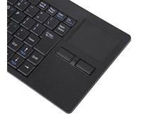 TOPINCN Teclado USB con Cable de 86 Teclas con Panel Táctil Incorporado, Teclado Delgado Portátil para PC, Ordenador, Escritorio, Hogar y Oficina