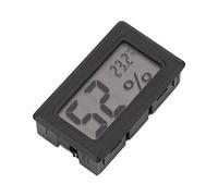 TOPINCN Termómetro Higrómetro Digital con Pantalla LCD HD para Taquillas, Medidor Preciso de Temperatura y Humedad, Material ABS Duradero, 1 Pieza