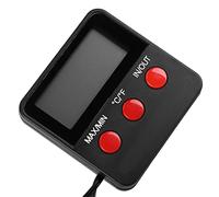 TOPINCN Termómetro Lcd Digital Higrómetro Para Mascotas Termómetro Para Incubadora Huevos Medidor Temperatura Y Humedad Con Pantalla Lcd Grande Y Cable Sensor