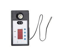 TOPINCN Termostato de Incubadora de Huevos, Controlador de Temperatura Automático Termostato de Estera Térmica Digital de Reptiles Controlador de Temperatura para Incubadora