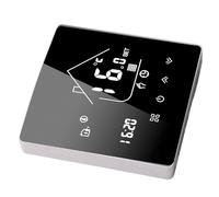 TOPINCN Termostato Digital Inteligente con Pantalla Táctil LCD, Control por Voz, Aplicación Remota, Controlador de Temperatura Programable de 7 Días para Calefacción del Hogar