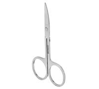 TOPINCN Tijeras para Cejas de Punta Fina, Diseño Ergonómico, Fáciles de Limpiar, Tijeras de Belleza de Boca Curva de Acero Inoxidable para Vello Facial, Livianas y Portátiles, Adecuadas para Hombres