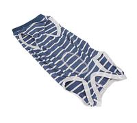 TOPINCN Traje de Reconciliación de Dogmacher Transpirable con Fuerza con Cierre de Botones para la Herida Abdominal (2XL)