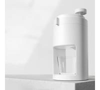 TOPINCN Trituradora de Hielo, Diseño de Manivela Portátil, Máquina de Hacer Hielo Raspado Manual con Recipiente para y Molde para Uso Doméstico Al Aire Libre