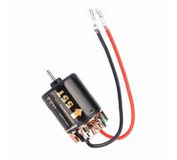 TOPINCN Último Motor de Cepillo a 540 con una Pequeña Calefacción para Camiones Grandes/Modelo de Automóvil de Escalada, Cepillo de Carbono Externo 35T / 45T / 55T, Admite hasta 12 V de Batería