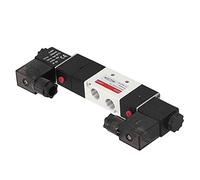 TOPINCN Válvula de Aire Solenoide Resistente y Resistente Al óxido para Equipos de Automatización 4V230C-08 Excelente Rendimiento (DC24V)