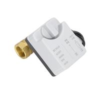 TOPINCN Válvula de Bola Motorizada de Latón DN20 con Protección IP54 para Agua Fría/caliente - AC220V, 1 Válvula de Bola DN20