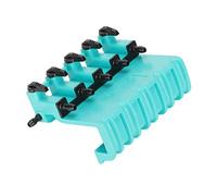 TOPINCN Válvula de Conmutación de Control de Flujo de Control de Aire de Acuario de 5 Vías, Diseño Duradero Resistente Al Agua para Accesorios de Bomba de Oxígeno para Pecera