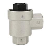 TOPINCN Válvula de Control de Aire de Escape Rápido de Aleación de Aluminio Mejorada para Sistemas Neumáticos, Tiempo de de 0,03 S, Ideal para Conexión de Cilindro