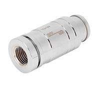 TOPINCN Válvula de Drenaje Niquelada de Latón de para de Refrigeración por Agua de Computadora, 3 Engranajes para un Control Preciso para Entusiastas
