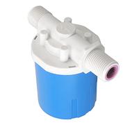 TOPINCN Válvula de Flotador Válvula de Control Automática de Nivel de Agua de Plástico de 32 a 176 Fahrenheit Reducción de Fugas de Entrada de Agua Lateral Fácil Instalación para Acuario, Piscina,