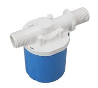 TOPINCN Válvula de Flotador Válvula de Control Automática de Nivel de Agua de Plástico de 32 a 176 Fahrenheit Reducción de Fugas de Entrada de Agua Lateral Fácil Instalación para Acuario, Piscina,