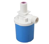 TOPINCN Válvula de Flotador Válvula de Control Automática de Nivel de Agua de Plástico de 32 a 176 Fahrenheit Reducción de Fugas de Entrada de Agua Lateral Fácil Instalación para Acuario, Piscina,