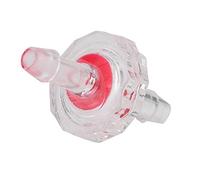 TOPINCN Válvula de Retención de 10 Piezas, Hermoso y Resistente Accesorio de Parada de Agua, Evita el Reflujo de la Bomba de Aire para Pecera, Material Plástico, 3 Tamaños Disponibles (5 mm)