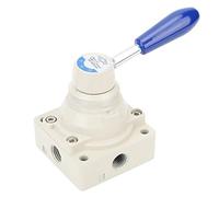 TOPINCN Válvula Neumática 4HV230-08 Válvula de Palanca Manual Duradera y Liviana con Amplio Rango de Temperatura para Uso a Largo Plazo