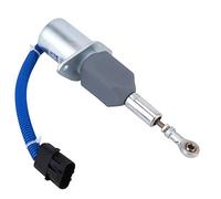 TOPINCN Válvula Solenoide de Cierre de 24V de para Accesorios de Motor 6.3CT8.3L con Excelente Rendimiento