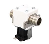 TOPINCN Válvula Solenoide Eléctrica Válvula de Agua de Latón de Sellado Fuerte para Riego DC24V Rosca de 1/2 Pulgada