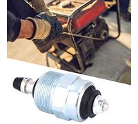 TOPINCN Válvula Solenoide para Motor Diésel 186F - Material de Acero de Primera Calidad para un Rendimiento Confiable - Ideal para Bombas de Aceite y Generadores - 1 Pieza