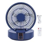 TOPINCN Ventilador Circulador de Aire de Mesa, Ventilador de Escritorio Oscilante de 3 Velocidades, Circulador de Aire Portátil, Refrigeración Silenciosa Pequeña para Dormitorio,